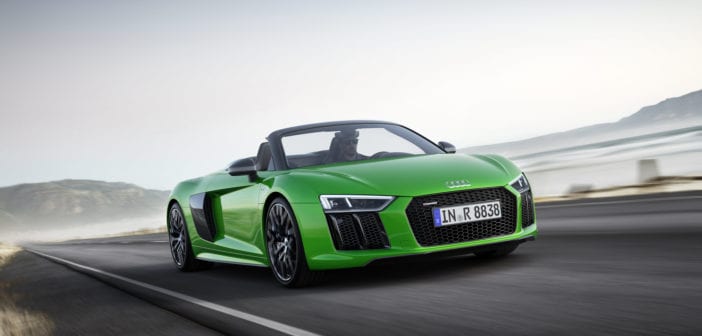 The original Audi R8 was was a game-changer for the road-ready sports car scene. The new Audi R8 Spyder V10 Plus takes things to the next level.