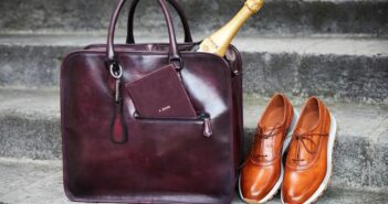 Champagne house Krug and shoemaker Berluti have put their creative minds together to create a masculine tote for your vintage bubbles or luxurious loafers.
