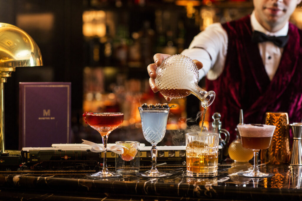 Timed to coincide with the new film adaption of Murder on the Orient Express, a classic who-done-it, one London bar has created some murderously good era-inspired cocktails.