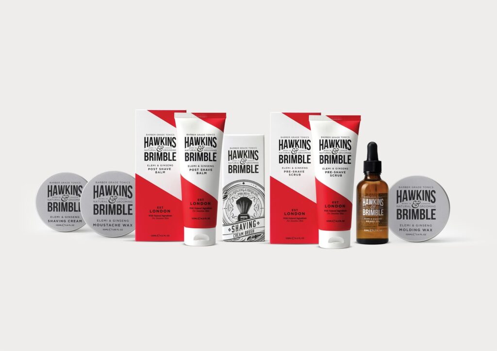 This one-stop-shop grooming kit from British gurus Hawkins & Brimble will have you clean-faced, hydrated, and shipshape in no time.