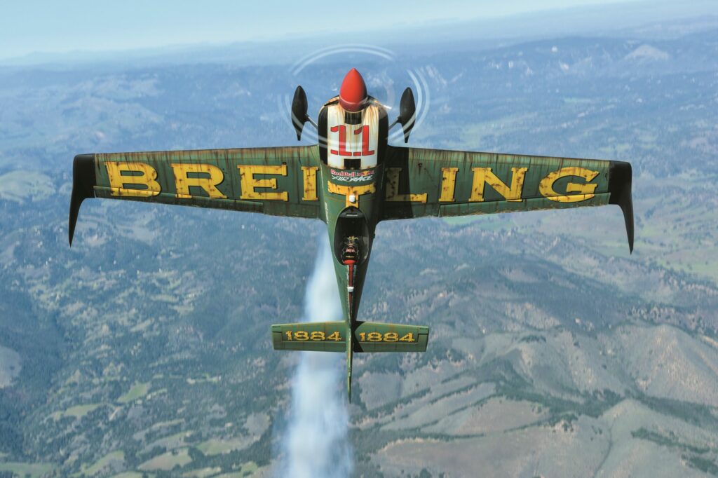 Breitling Racing Team's Mikael Brageot shares his air racing aspirations, his preparations for the Red Bull season, and living life right on the edge.