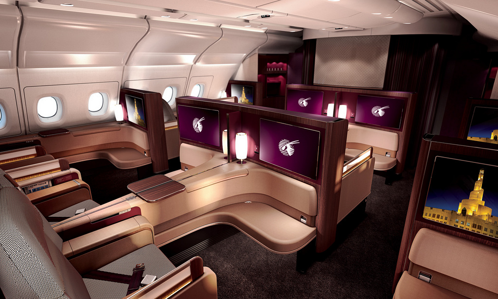 Just when you thought airlines were only intent on cramming us on, Qatar Airways has launched the Q Suite, the airline's most lavish business class to date.