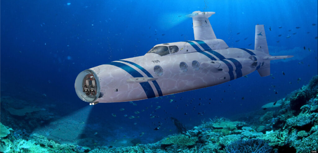 With private jetstyled interiors, cutting-edge navigation tech, and market-leading maneuverability, the Neyk Submarine is the ultimate underwater ride.