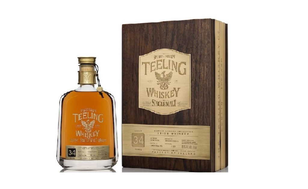 Many of us didn't (or won't) relish the idea of turning 34. However, that's a pretty great number for the latest addition to Teeling Whiskey's Vintage Reserve Collection.