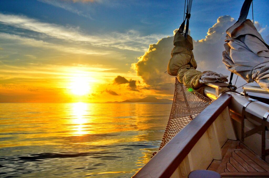 Nick Walton explores the remote Indonesian island of Banda Neira aboard the stunning Mutiara Laut charter schooner.
