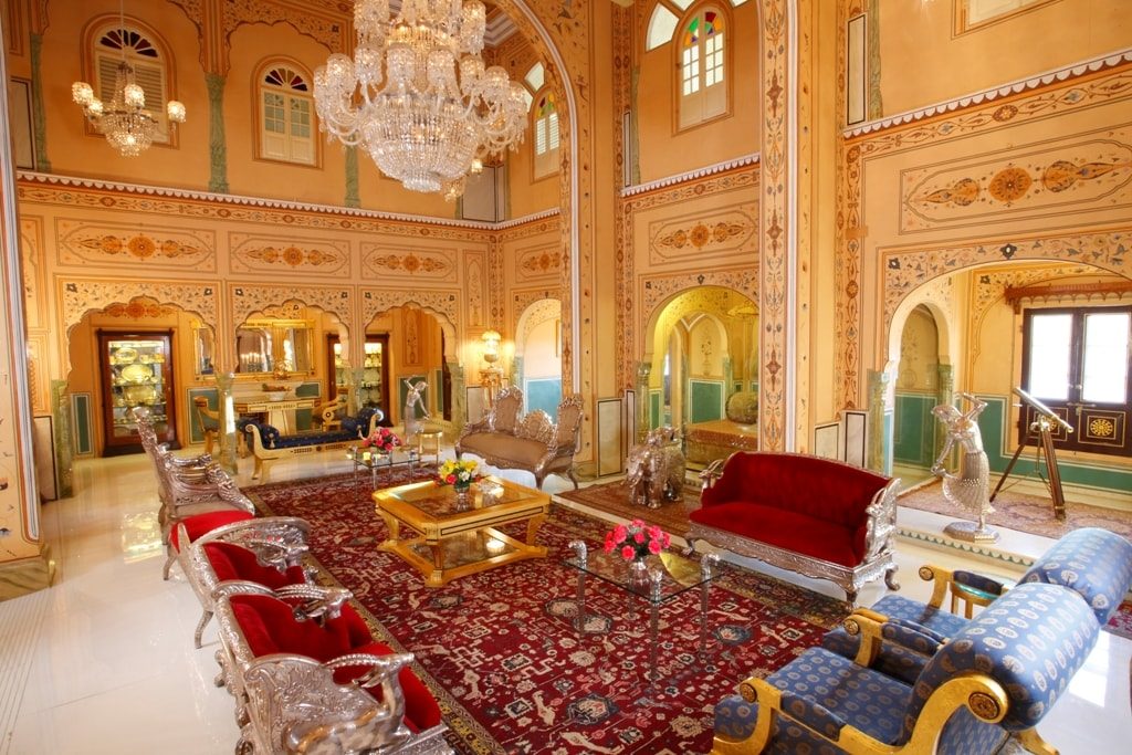 The Maharaja’s Pavilion, The Raj Palace Hotel, Jaipur