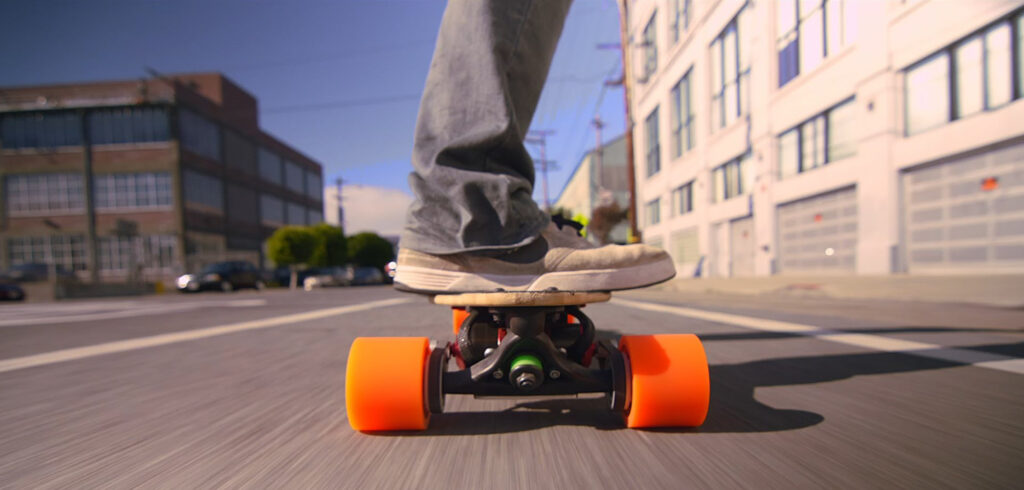Boosted electric skateboards
