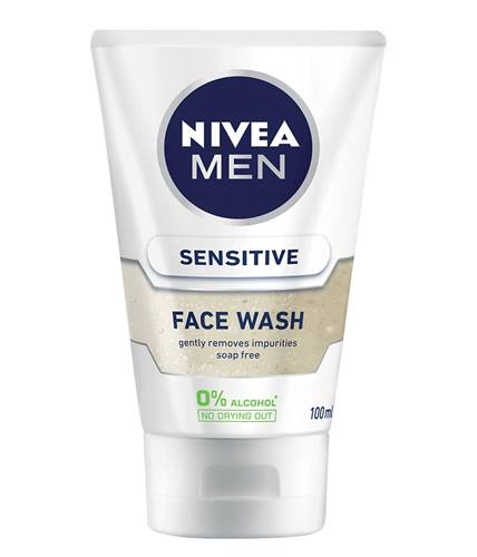 nivea men sensitive face wash best men's face washes