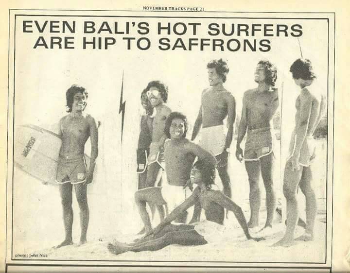 Bali surf scene