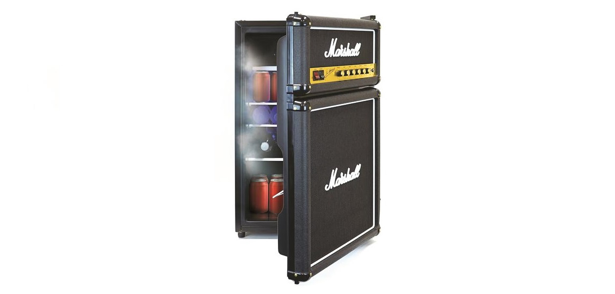 Marshall Amplifiers 4.4 Cubic-Foot Bar Fridge with Freezer for