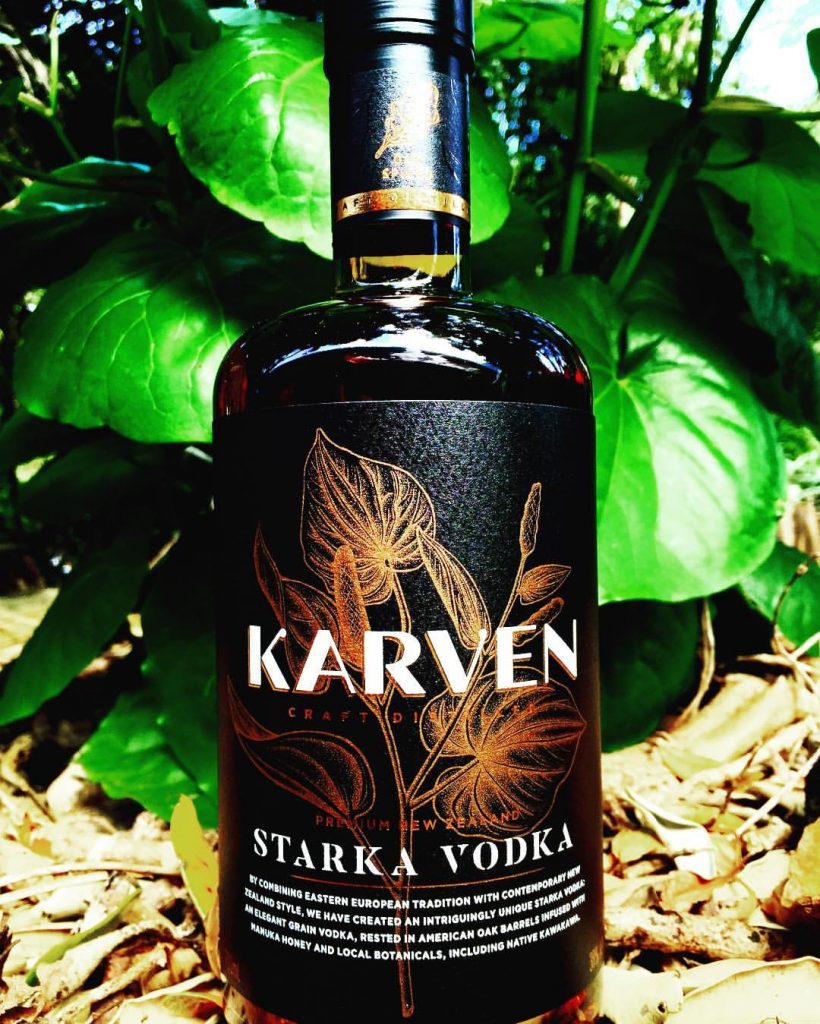 New Zealand has joined the craft spirit scene with bold and imaginative products like Karven Vodka, capturing the essence of this remarkable country.