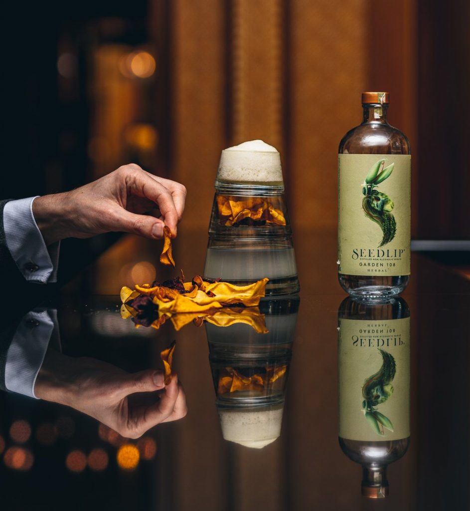 Off the sauce and on the metaphorical wagon? You could make do with nice soda water or you could be sipping cocktails made with Seedlip, an innovative non-alcoholic 'spirit' instead.
