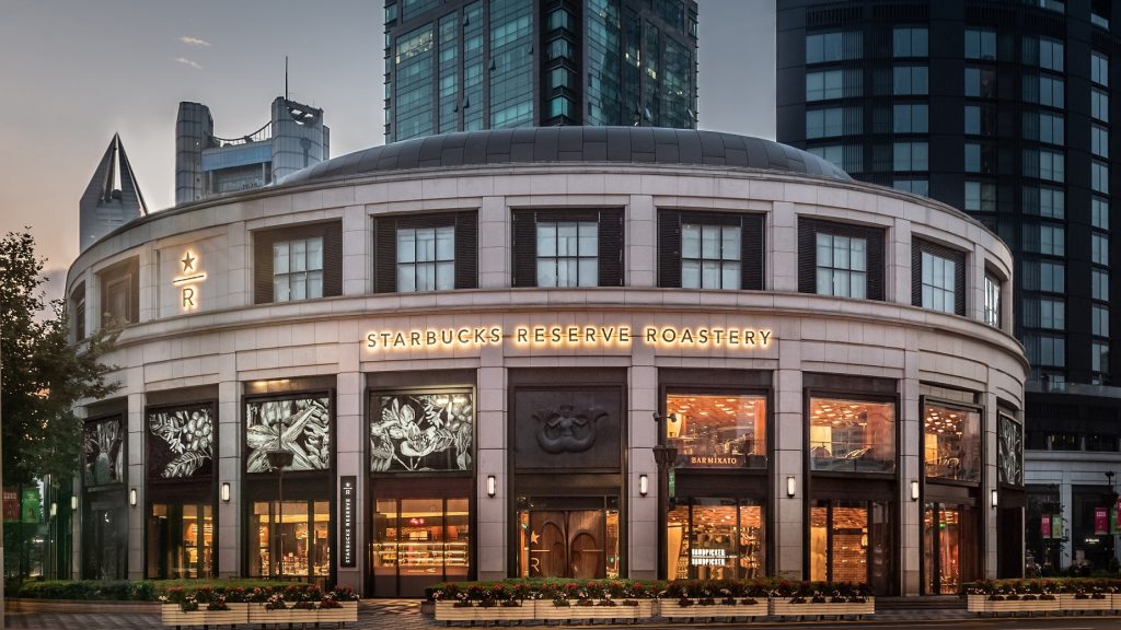Coffee shops have had a footing in cities like Hong Kong for decades, and now it's Shanghai's turn, with the opening of Starbucks Reserve Roastery.