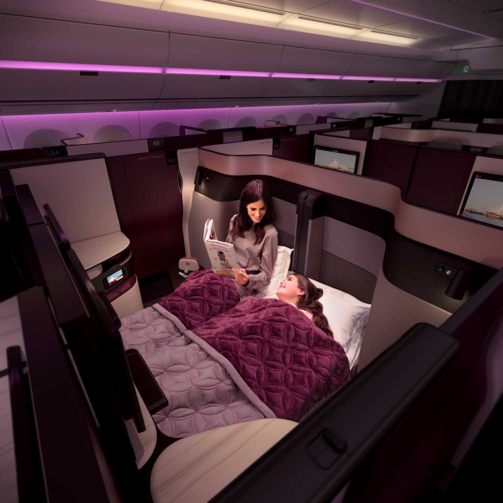 Just when you thought airlines were only intent on cramming us on, Qatar Airways has launched the Q Suite, the airline's most lavish business class to date. 