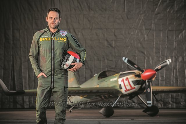 Breitling Racing Team's Mikael Brageot shares his air racing aspirations, his preparations for the Red Bull season, and living life right on the edge.