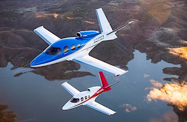 Priced at a fraction of most private rides, the Cirrus Vision Jet makes up in performance what it lacks in stature. It even comes with a parachute.
