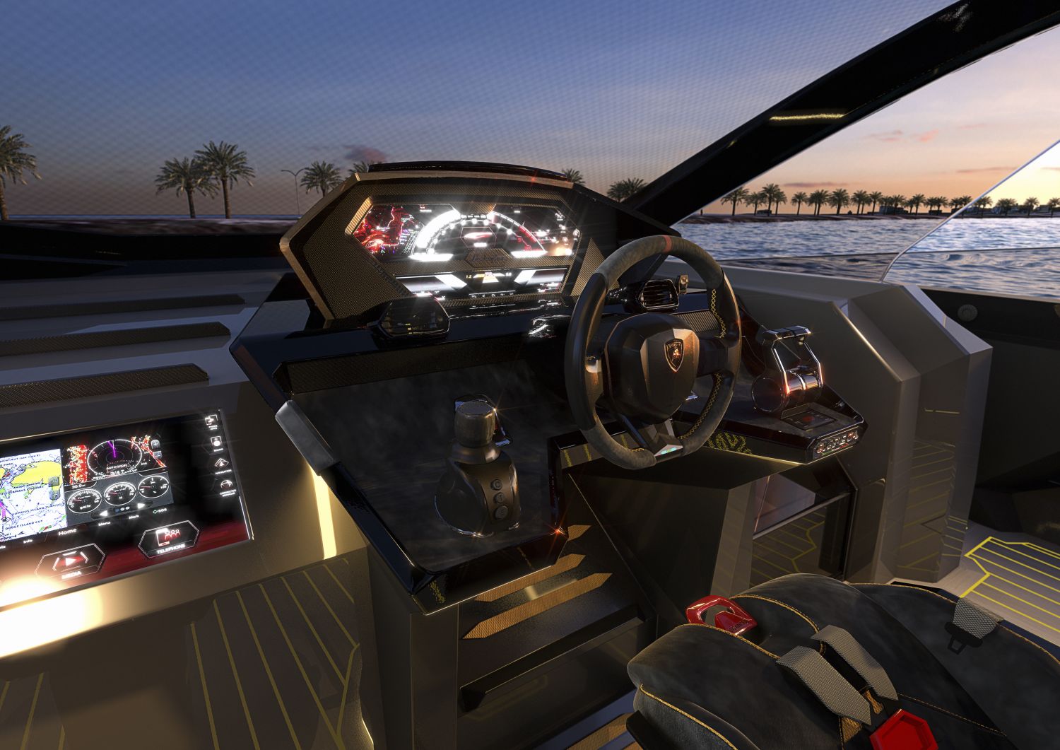 The Tecnomar for Lamborghini 63 Yacht is Your New Aquatic Ride