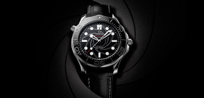 You know the next Bond flick is around the corner when the branded merchandising begins. Adding to the anticipation of No Time to Die's release is the new Seamaster Diver 300M James Bond Numbered Addition timepiece.