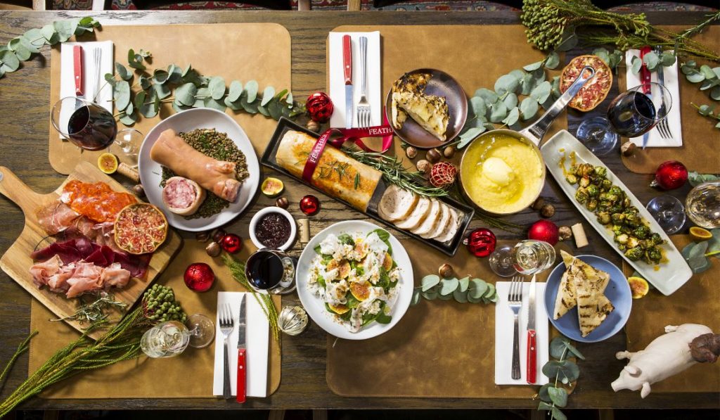 Feather & Bone Hong Kong - Xmas is almost here which means it's time to make those crucial reservations for end-of-the-year revellery. These are Hong Kong's best Christmas dining experiences. Ho, Ho, Ho!
