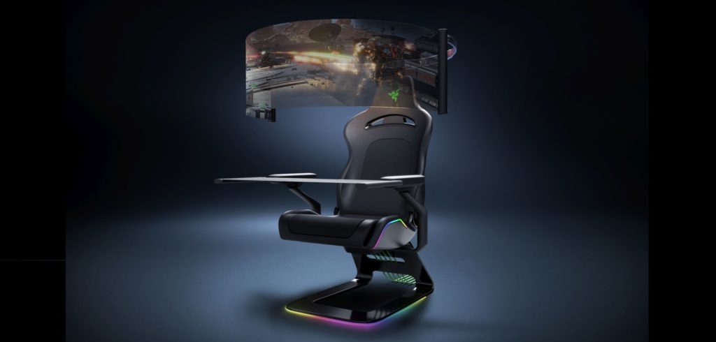 Quit your job and say good-bye to your Mrs; the new Project Brooklyn gaming chair concept from Razer promises to take home gaming to all-new levels.
