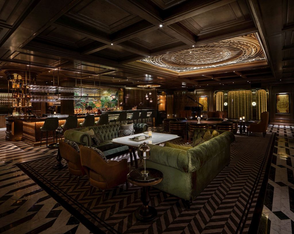 Created by designer Steven Leung, the new St Regis Bar brings Old School British luxury to the city's sexiest hotel. 