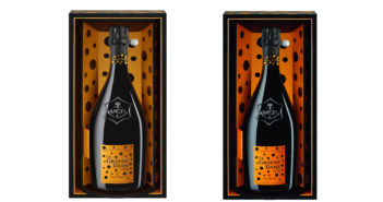In time for Valentine's Day celebrations, Veuve Clicquot and artist Yayoi Kusama release a very special take on its house's La Grande Dame 2012 vintage.