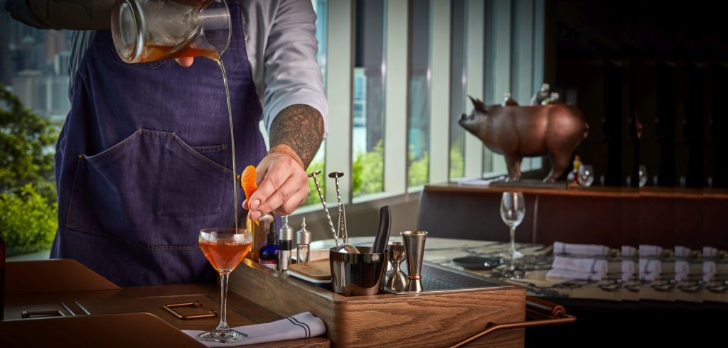 Hong Kong's favourite modern Australian restaurant, Hue, has launched a cocktail trolley that brings the classics straight to your table.