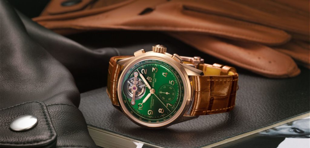 Breitling continues its nearly 20-year-long relationship with Bentley Motors with the new Premier B21 Chronograph Tourbillon 42 Bentley Limited Edition.