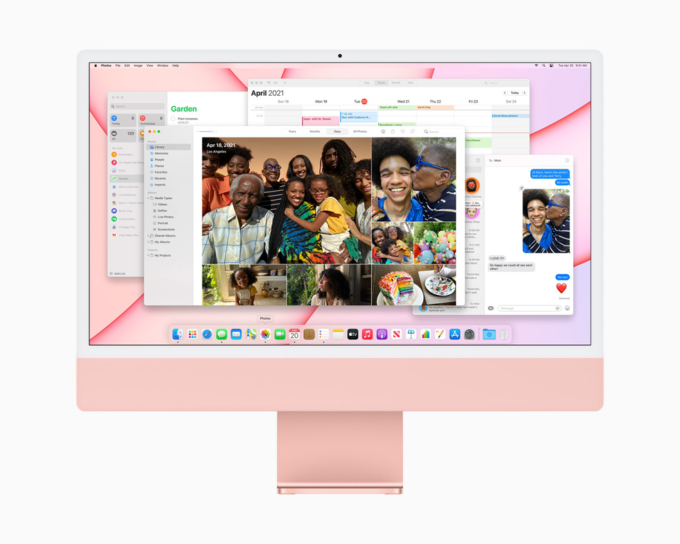 Apple launches its much-anticipated M1 iMac with a new streamlined design and some pretty sensational colour schemes. 