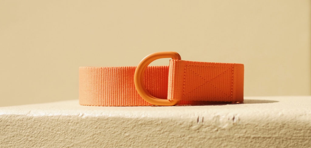 The new For Purpose Recycling Belt adds a little conscience to your summer look.