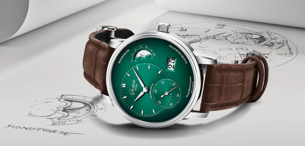 Two elegant new timepieces from Glashütte Original and Audemars Piguet suggest green is the new black when it comes to men's wrist candy.
