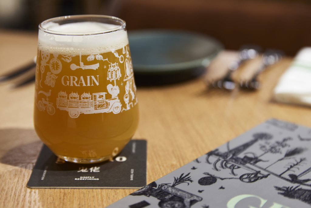 If you've ever wanted to see how beer is made, or eat and drink those beautiful results, new Kennedy Town spot Grain is for you.