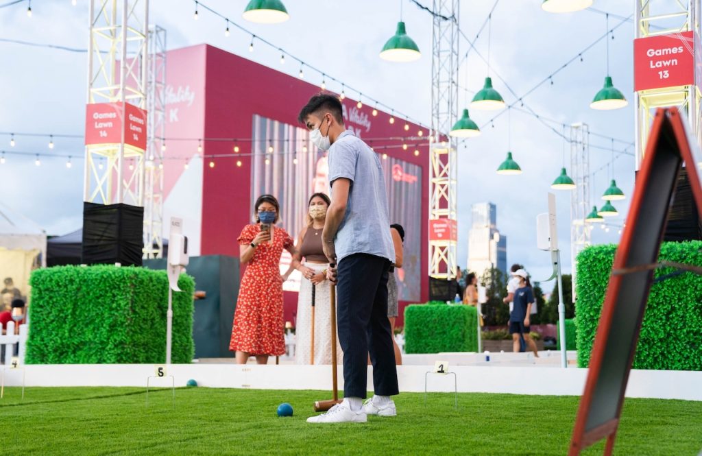 Hong Kong has a new social-distanced alfresco playground with the arrival of The Lawn Club at AIA Vitality Park.