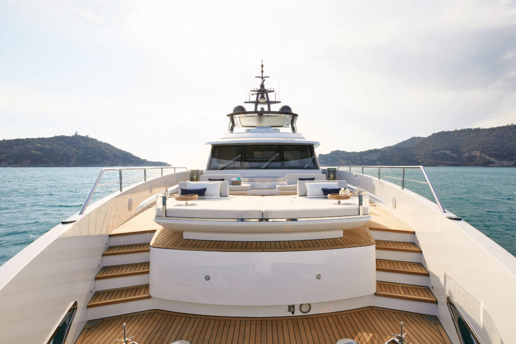 The new Grande Trideck from Azimut Yachts is a groundbreaking new step for the boatbuilder and a great platform from which to launch your new republic.