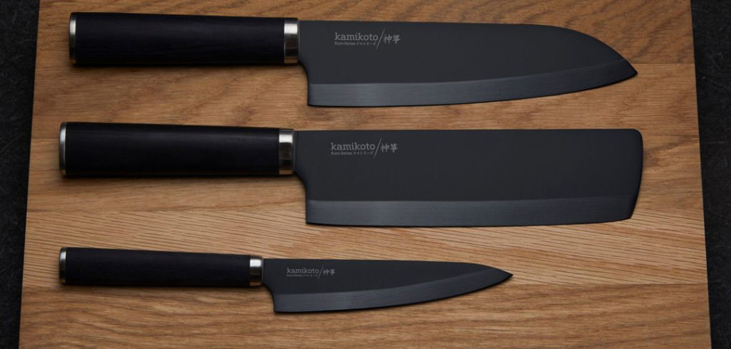 If you're brushing up on your kitchen prep skills, the Kuro Series blades from Kamikoto are for you.