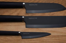 If you're brushing up on your kitchen prep skills, the Kuro Series blades from Kamikoto are for you.