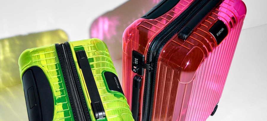 Rimowa has added to its cabin luggage lineup with the addition of the Essential Neon Collection.