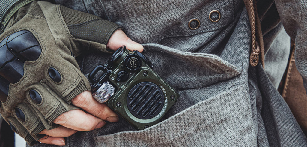 With lines straight from the trenches, the tiny Muzen Wild Mini packs a portable speaker punch.
