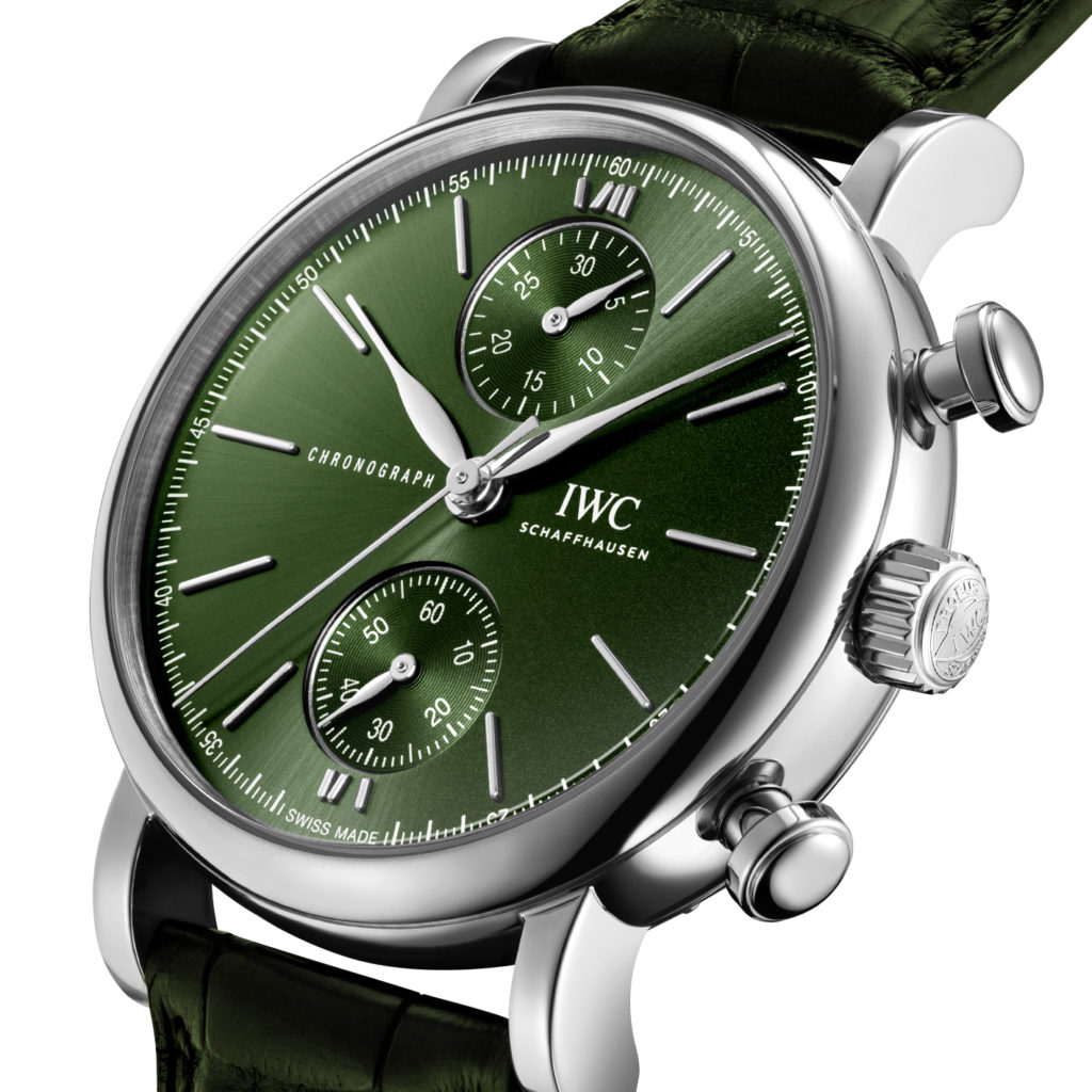 IWC Schaffhausen adds new 39mm chronographs to its elegant Portofino collection. 