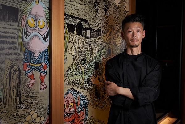 A new yakitori-cum-sushi rice bowl restaurant, Yokai is the first restaurant themed around the works of manga artist Shigeru Mizuki.
