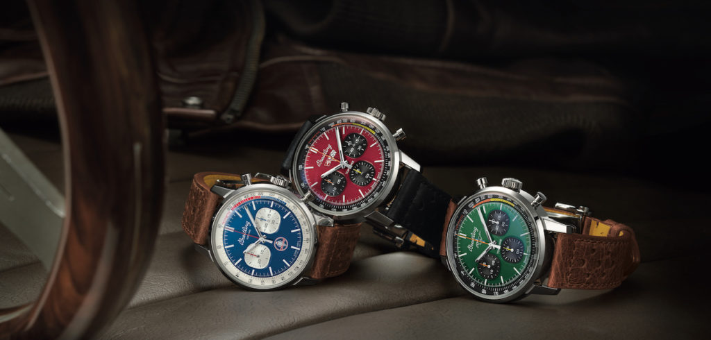 A distinctive celebration of design and freedom, Breitling’s new Top Time Classic Cars Capsule Collection pays homage to classic sports cars from the 1960s.