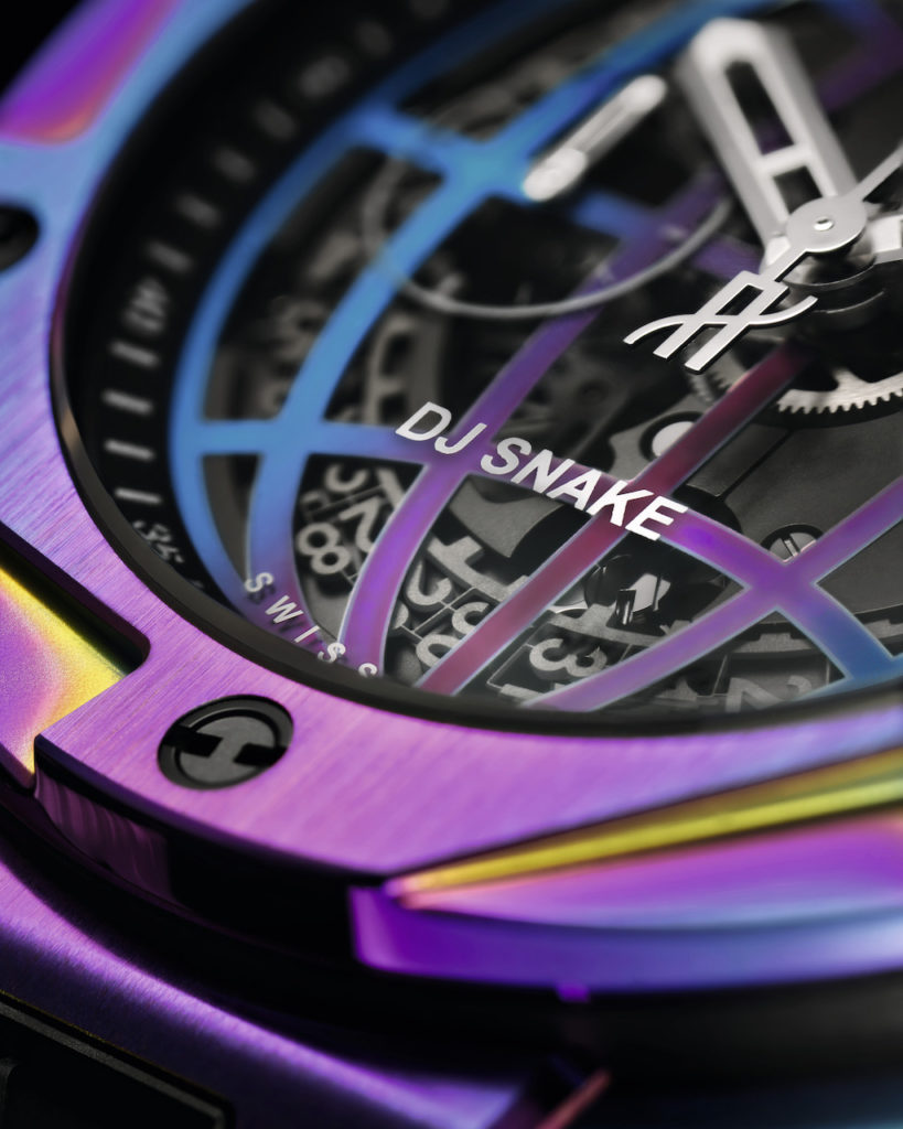 The most streamed French artist in the world, with a slew of international hits, DJ Snake collaborates with watchmaker Hublot to create the DJ Snake Big Bang.