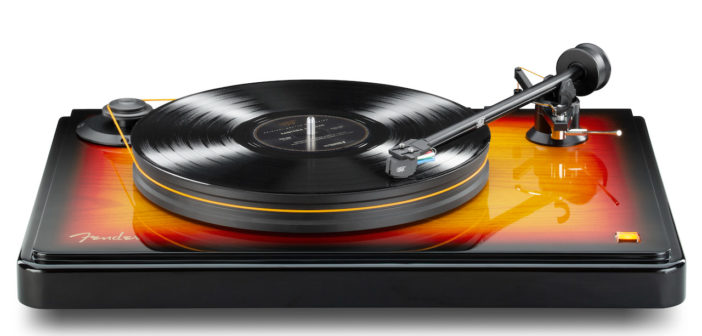 Fender has collaborated with Mobility Fidelity Electronics to create its first-ever turntable in its iconic sunburst pattern.