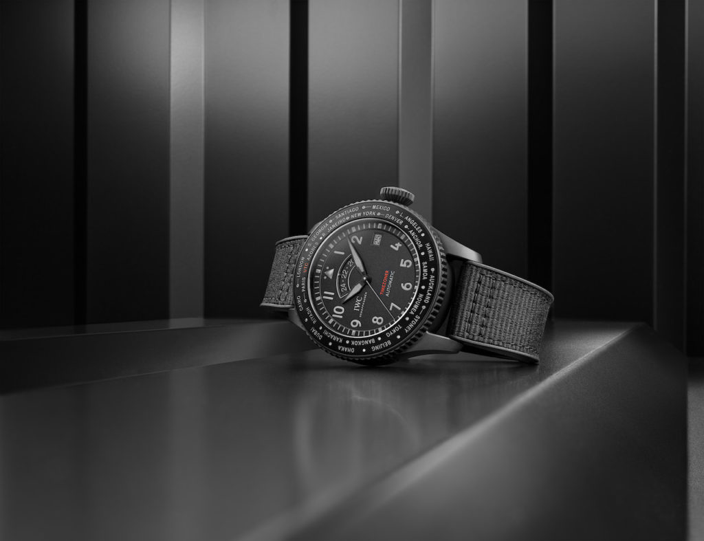 IWC adds a pair of bold new all-black ceratanium timepieces to its Top Gun collection. 