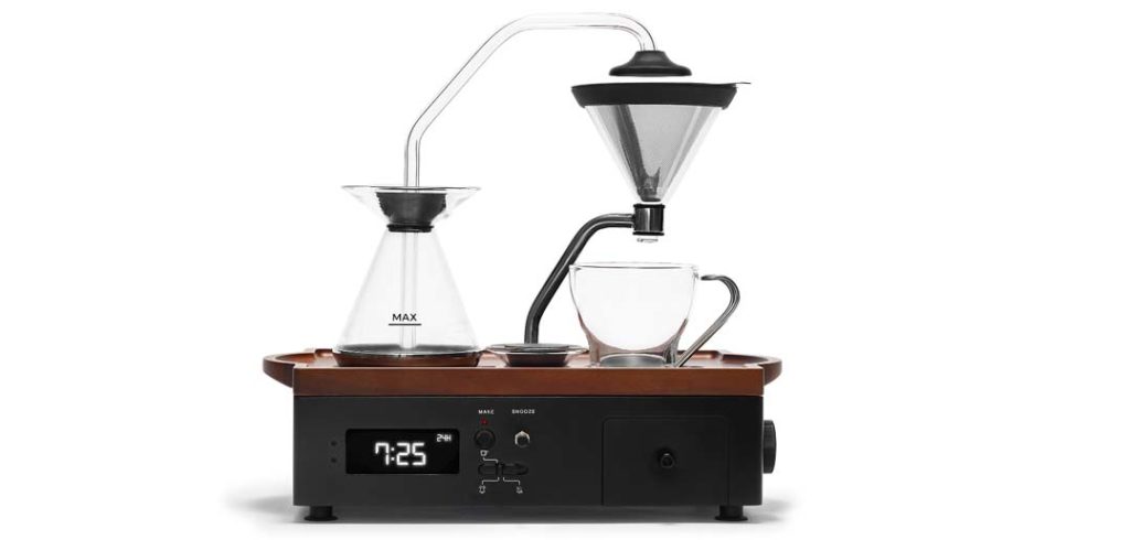 The Barisieur Coffee Brewing Alarm Clock makes every morning just that much easier.