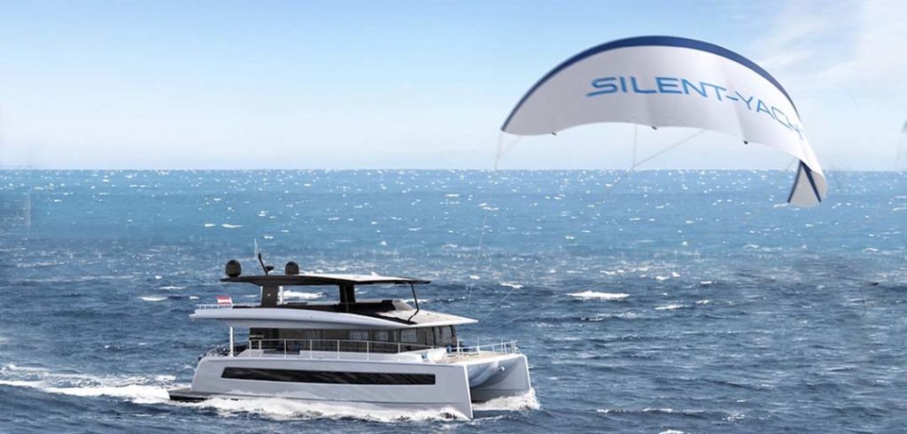Combining cutting-edge hull design with powerful electric engines, the Silent 60 is a catamaran for the future.