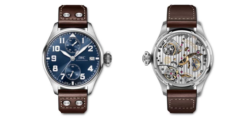 IWC Schaffhausen has unveiled the Big Pilot’s Watch Monopusher Edition “Le Petit Prince”, the first Big Pilot’s Watch with a chronograph function.