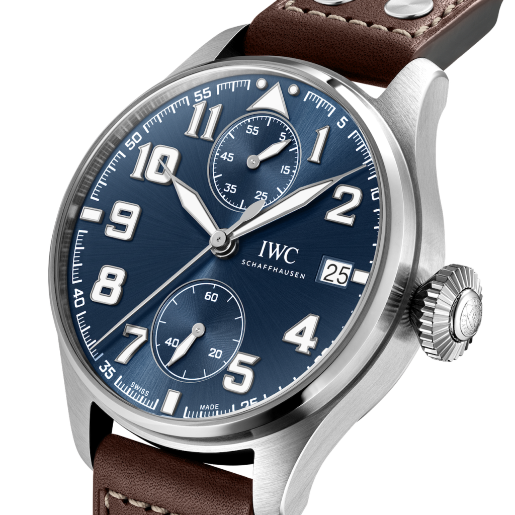 IWC Schaffhausen has unveiled the Big Pilot’s Watch Monopusher Edition “Le Petit Prince”, the first Big Pilot’s Watch with a chronograph function. 