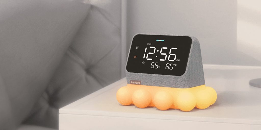 The new Lenovo Smart Clock Essential adds convinient Alexa connectivity to your bedroom routine. 