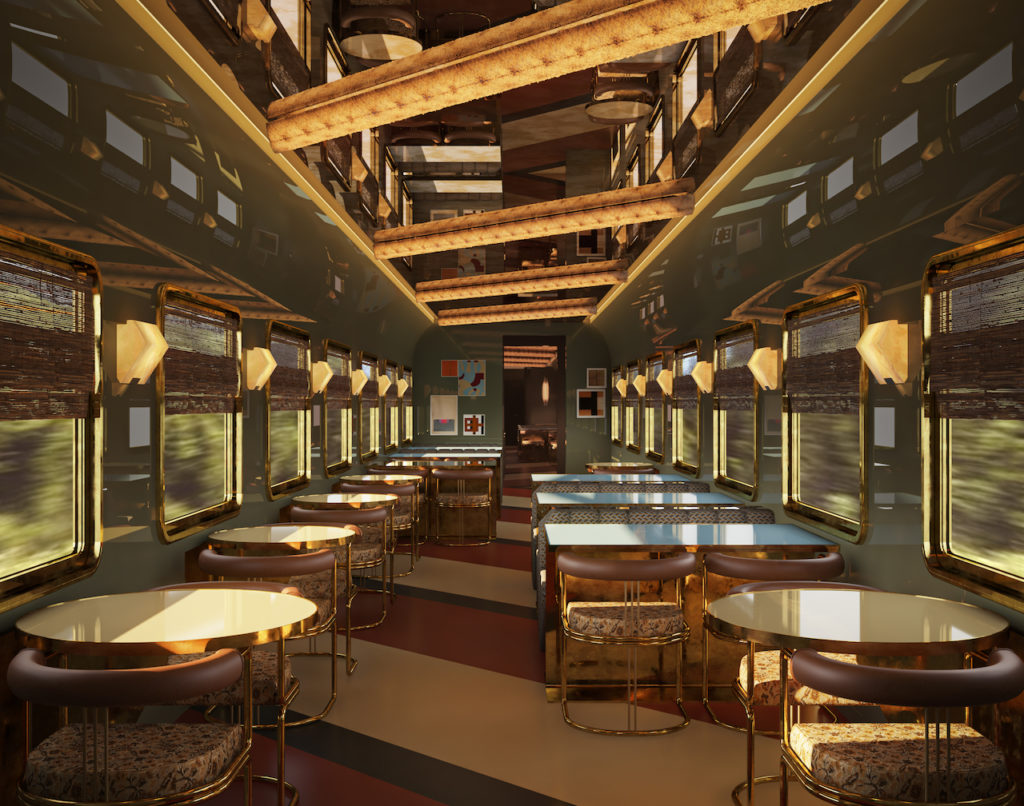 Capturing the glamour of Italy in the 1960s, the Orient Express La Dolce Vita luxury train launches in 2023. 